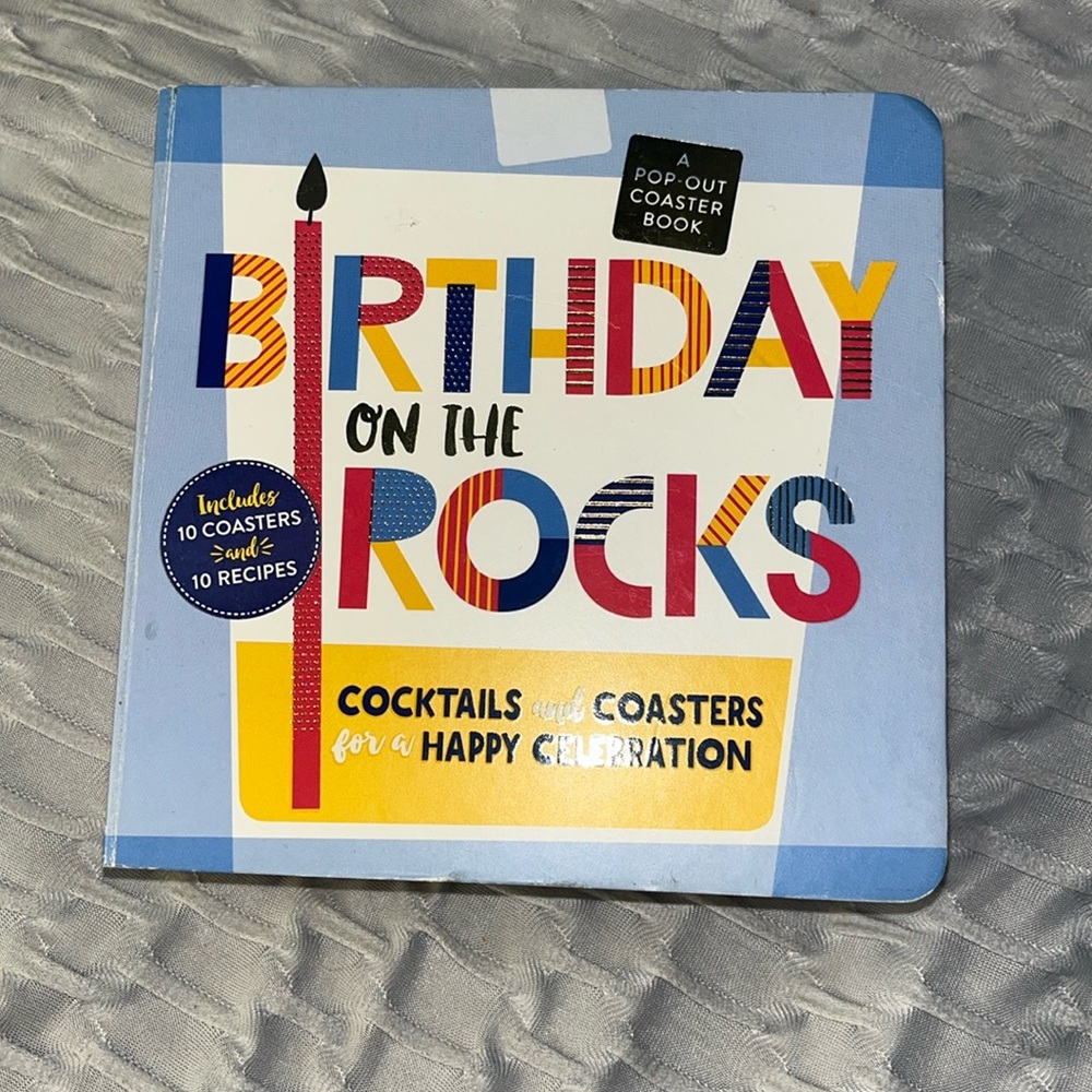 Birthday on the Rocks- Cocktails and coasters for birthday fun! Adults